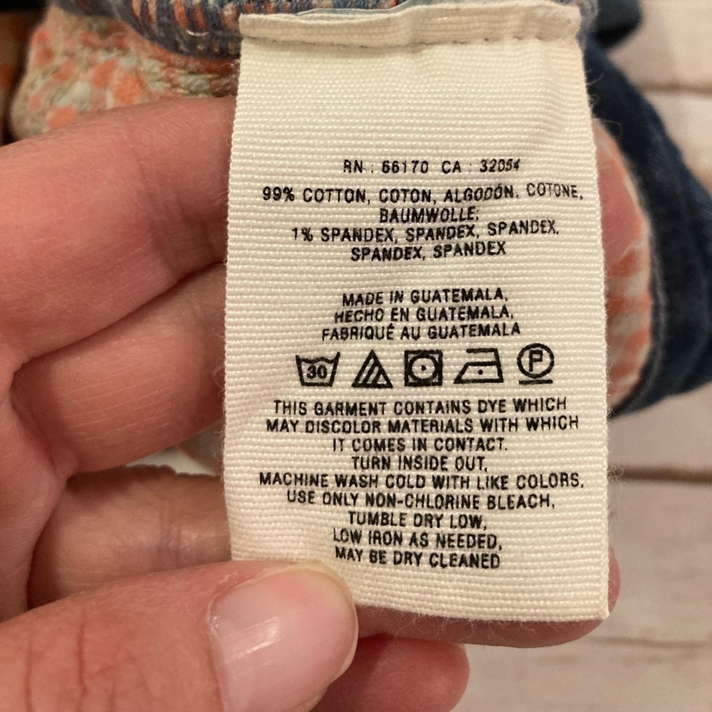 Anthropologie Pilcro and The Letterpress Fit Stet Jean Shorts Size 26 - Picture 10 of 10